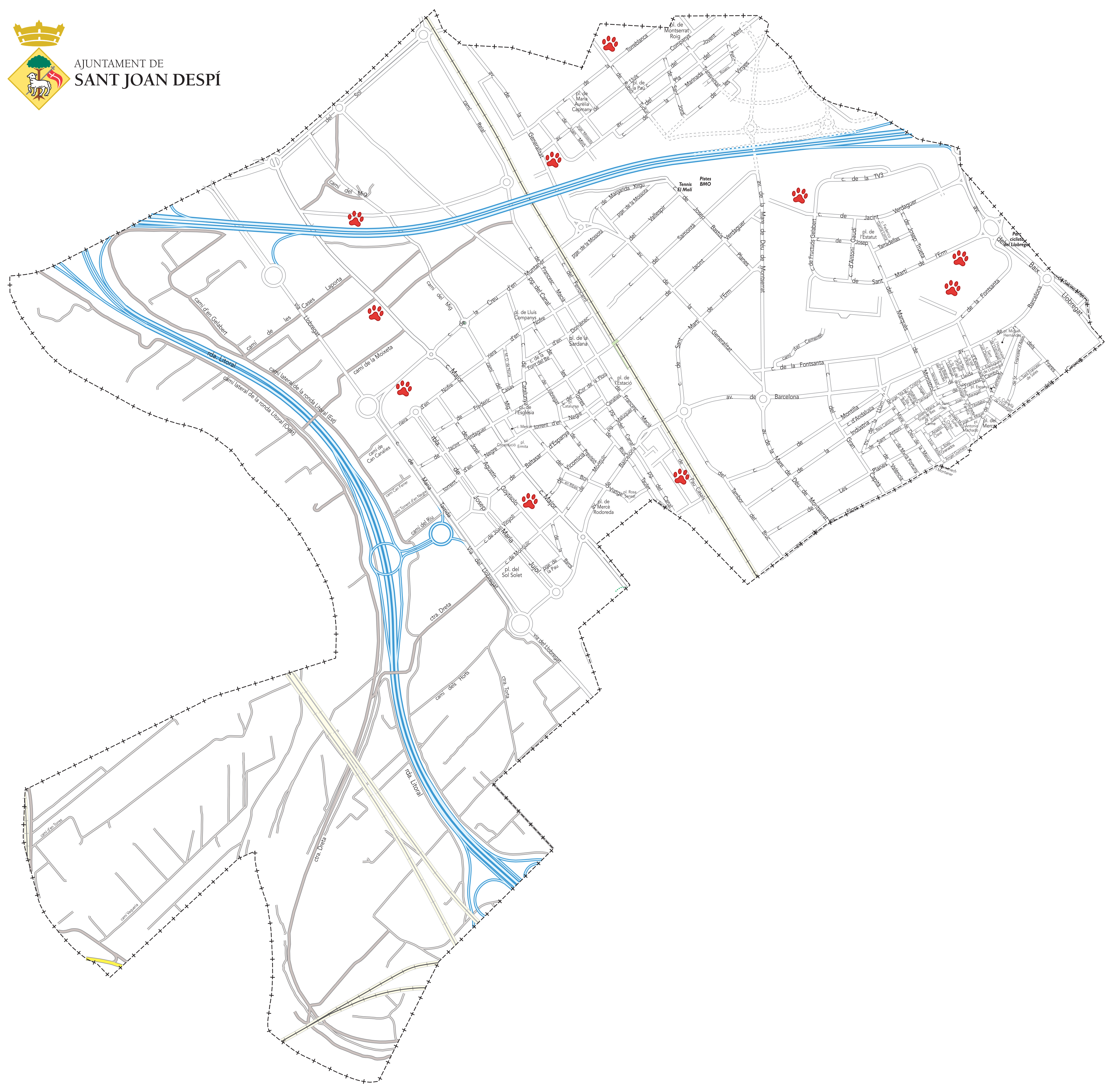 Planol pipí cans Planol pipí cans